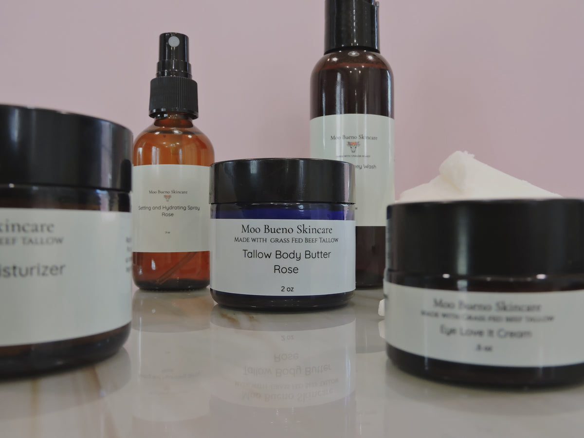 Moo Bueno Skincare, handcrafted in Uvalde, Texas