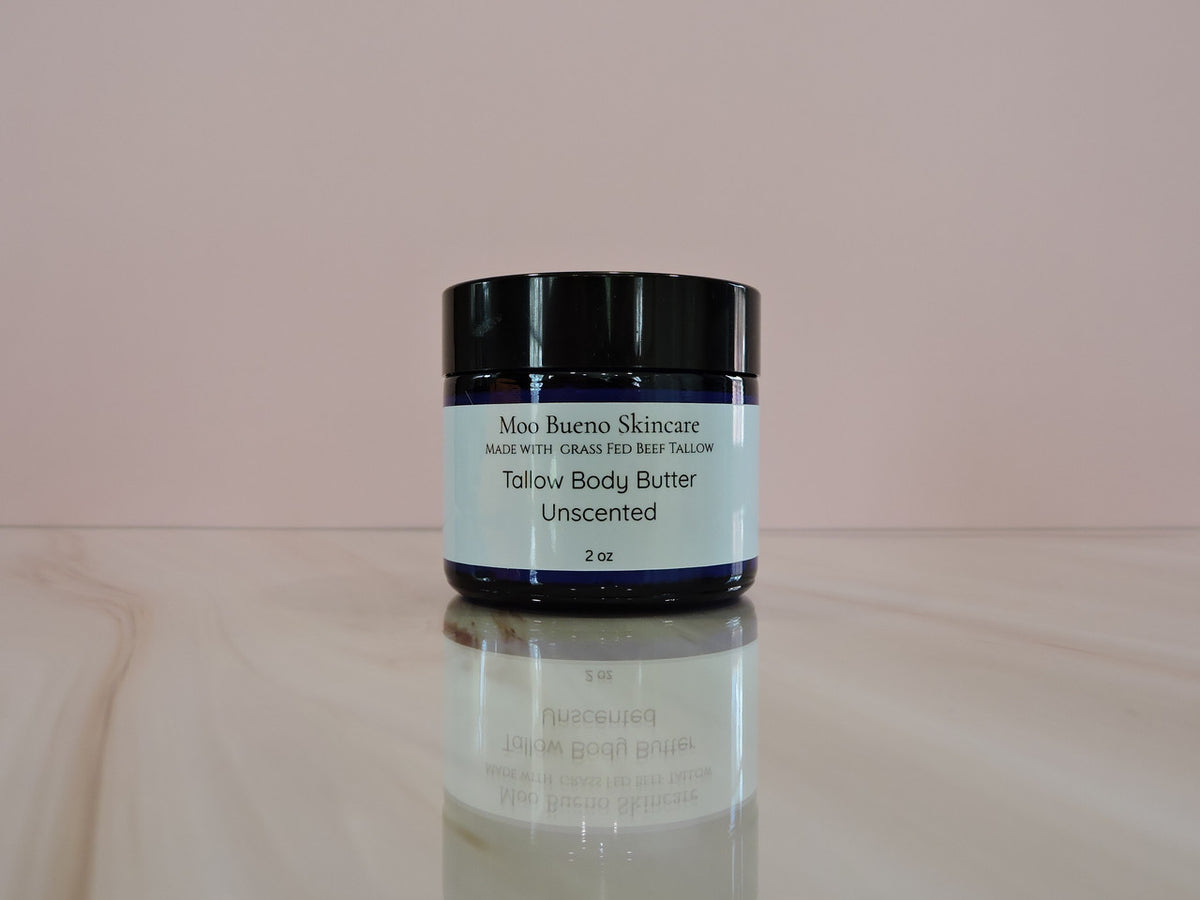 Moo Bueno Tallow Body Butter grass-fed beef tallow