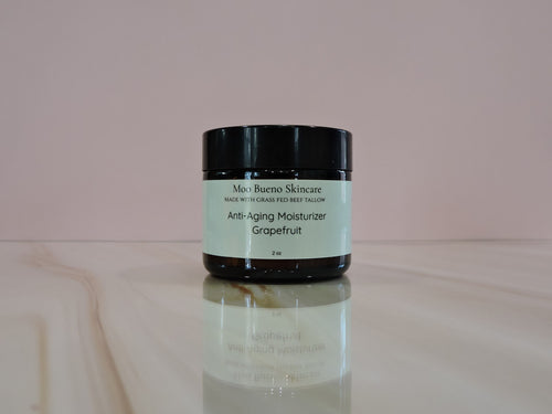 Moo Bueno Anti-Aging Moisturizer grass-fed tallow face cream